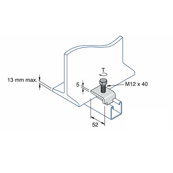 Beam Hanging Wire & Panel Clamp  Board Hanger, No Nails No Damage